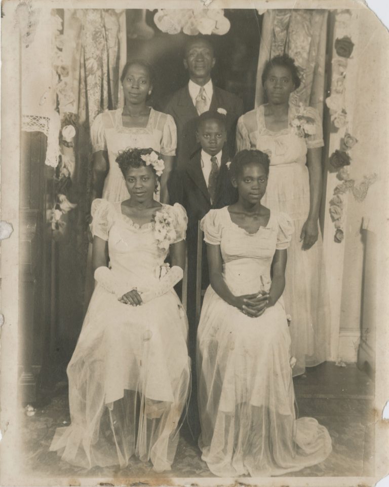 The Simpkins Family. Donated to Queens Memory Collection at the Archives at Queens Public Library.