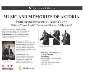 Music and Memories of Astoria