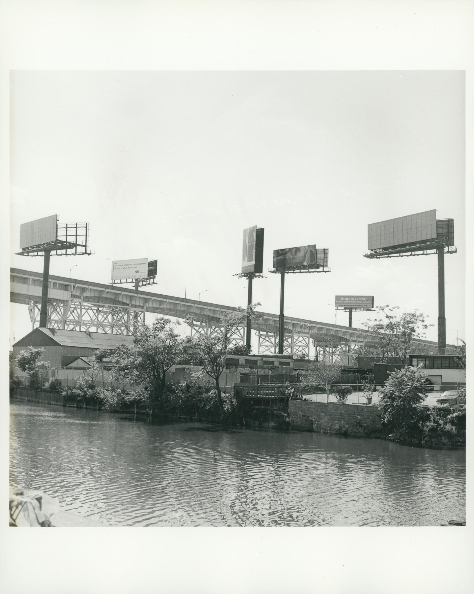 Anders Goldfarb, Dutch Kills looking South from Hunters Point Avenue Bridge, August 2001.