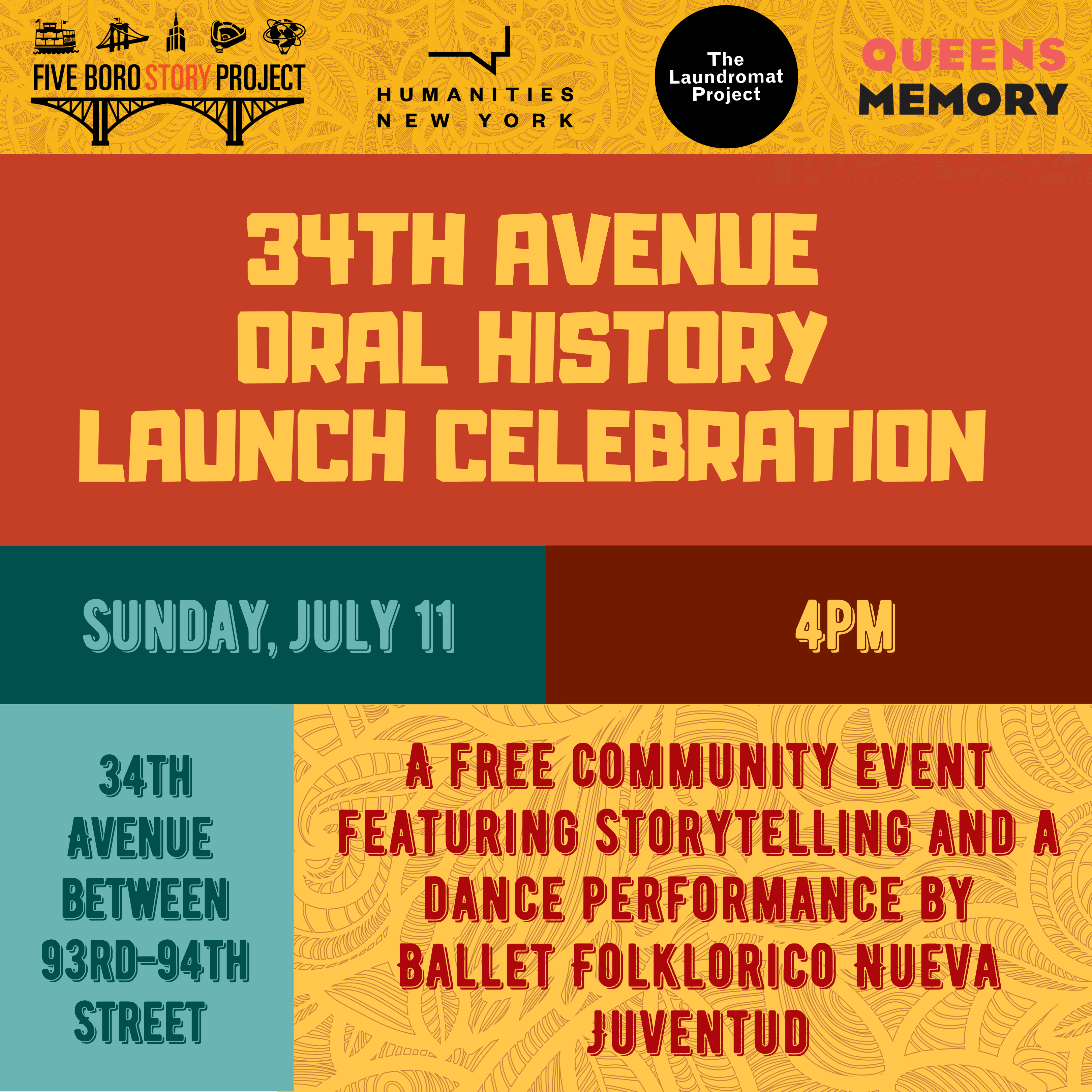 34th avenue oral history launch celebration